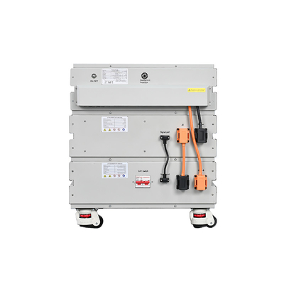De sistema híbrido del almacenamiento de energía del hogar de la batería de litio de Ess de la rejilla de la rejilla 100AH 200AH